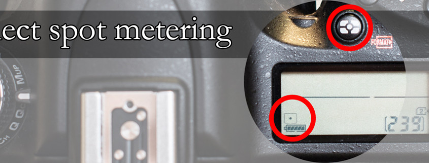 HDR manual exposure bracketing select spot metering mode