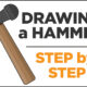 adobe illustrator exercise tutorial for drawing a hammer using only basic shapes and tools